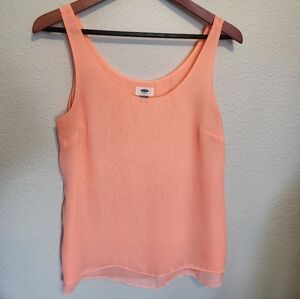 Sheer Flamingo Tank